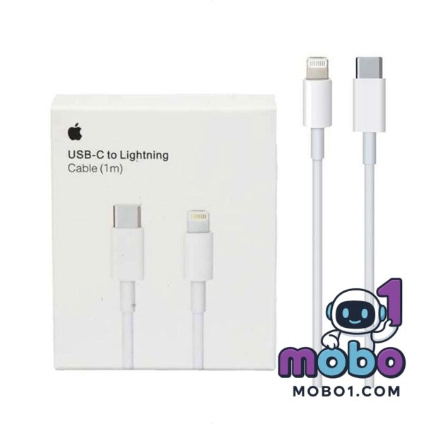 کابل تبدیل usb-c به لایتنینگ اپل